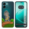 Funda Silicona Transparente para Oppo A6 4G / 5G diseño Mono Dibujos
