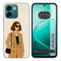 Funda Silicona para Oppo A6 4G / 5G diseño Mujer 01 Dibujos