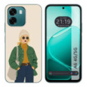 Funda Silicona para Oppo A6 4G / 5G diseño Mujer 03 Dibujos