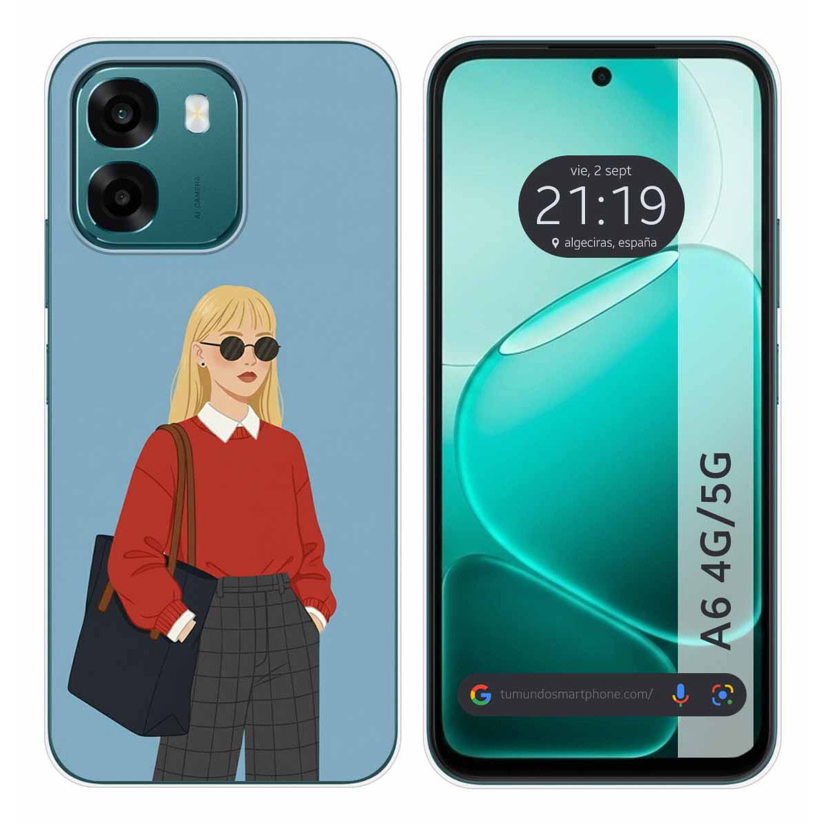 Funda Silicona para Oppo A6 4G / 5G diseño...