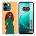 Funda Silicona para Oppo A6 4G / 5G diseño Mujer 06 Dibujos