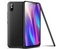 Funda Gel Tpu Tipo Mate Negra para Xiaomi Mi 8 Pro
