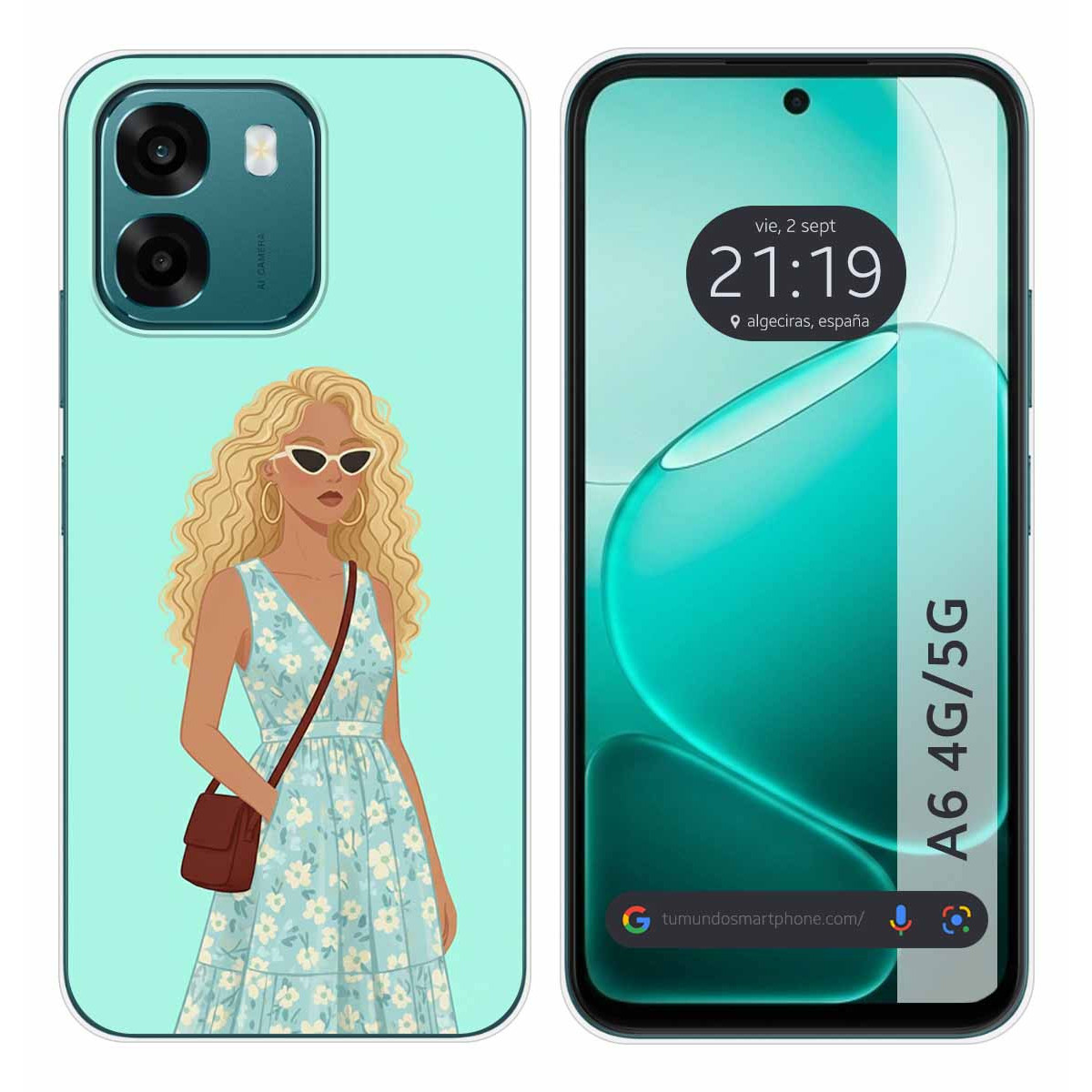 Funda Silicona para Oppo A6 4G / 5G diseño...