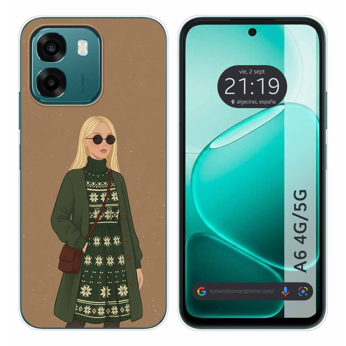 Funda Silicona para Oppo A6 4G / 5G diseño...