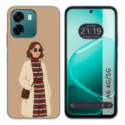 Funda Silicona para Oppo A6 4G / 5G diseño Mujer 09 Dibujos