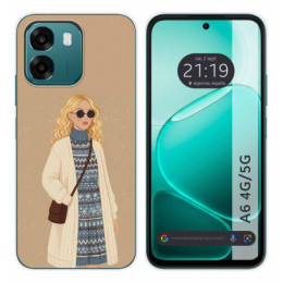 Funda Silicona para Oppo A6 4G / 5G diseño Mujer 10 Dibujos