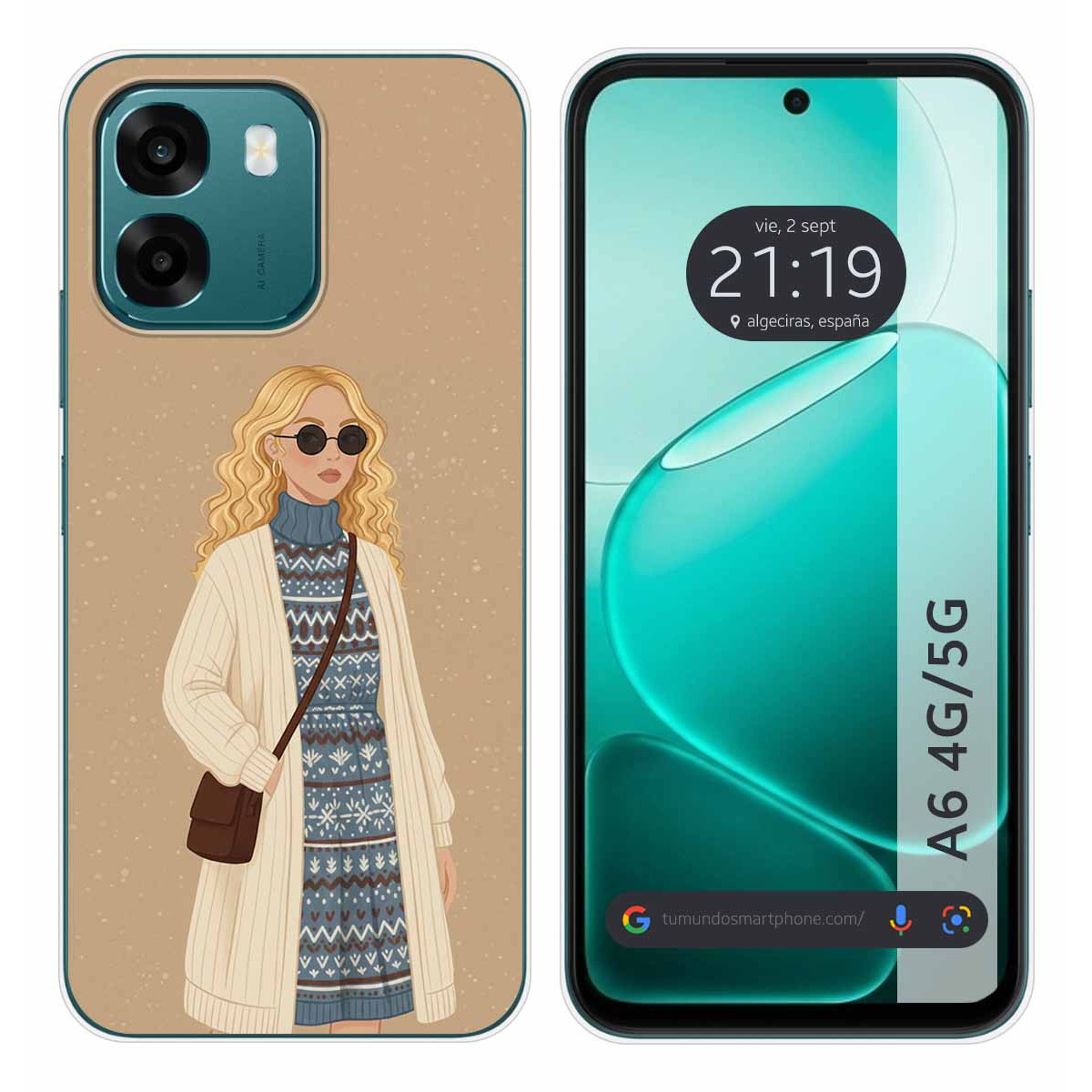 Funda Silicona para Oppo A6 4G / 5G diseño...