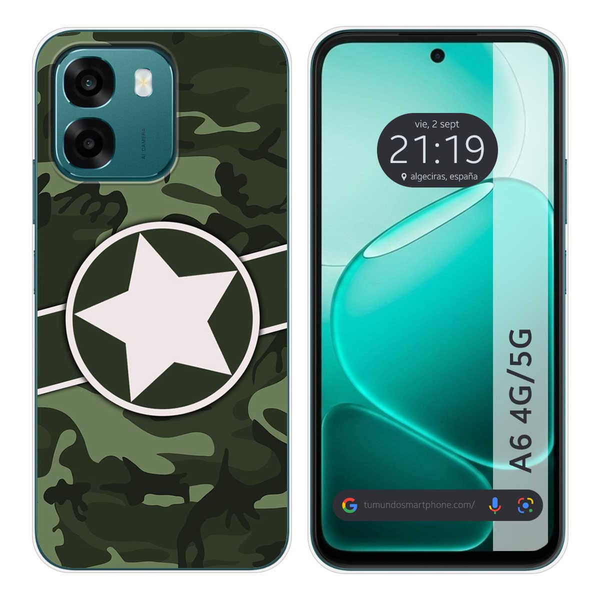 Funda Silicona para Oppo A6 4G / 5G diseño...