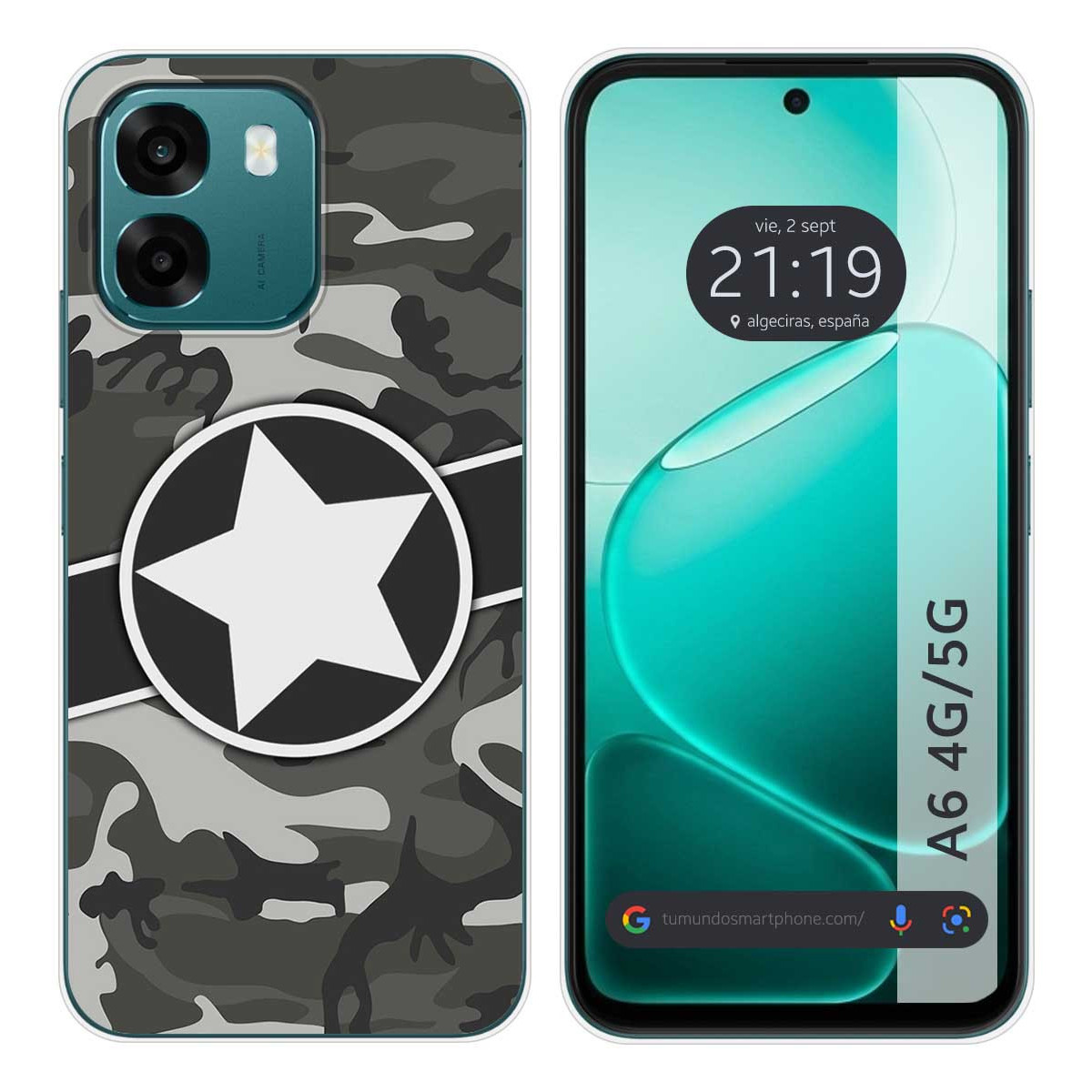 Funda Silicona para Oppo A6 4G / 5G diseño...