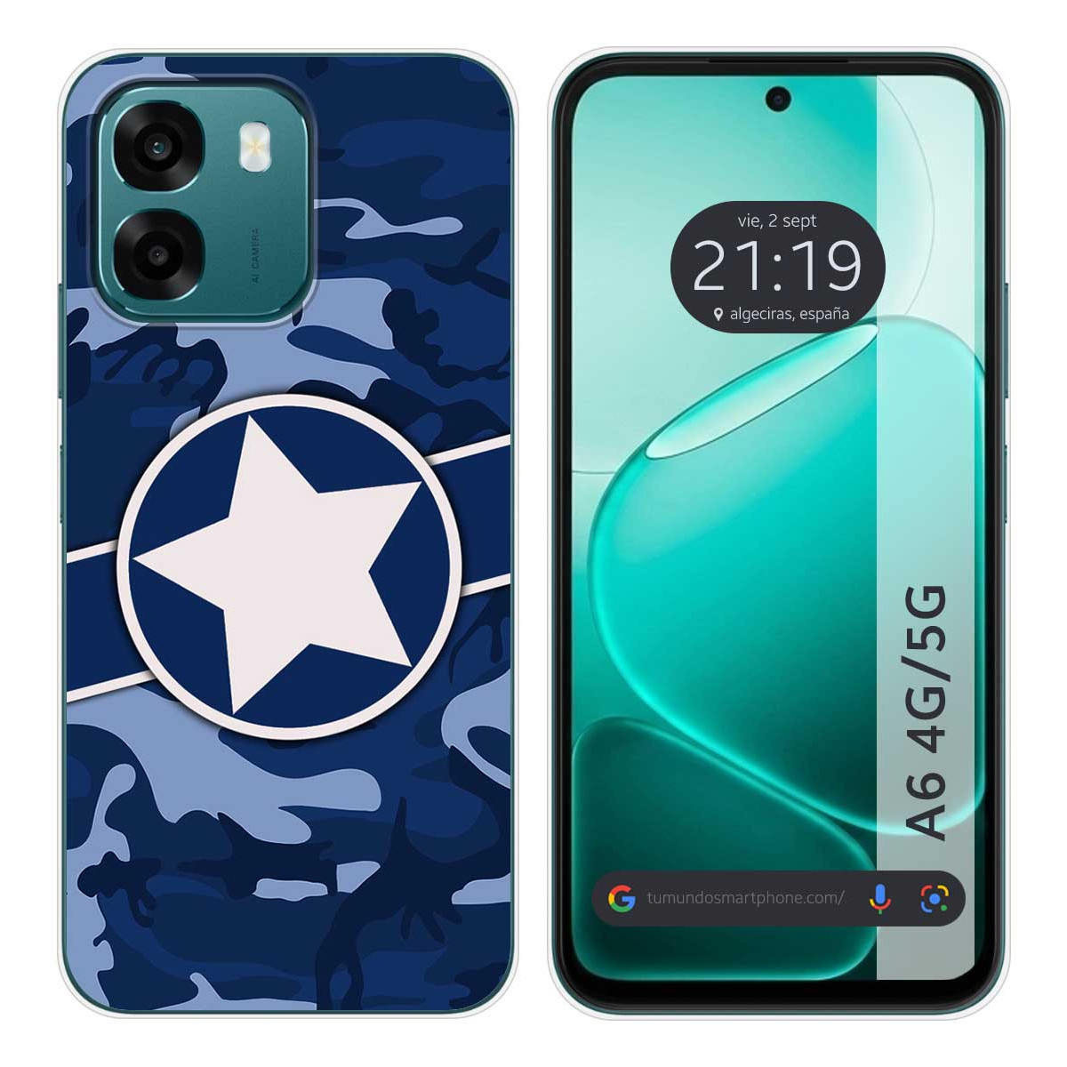 Funda Silicona para Oppo A6 4G / 5G diseño...