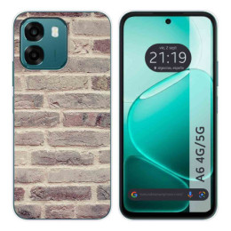 Funda Silicona para Oppo A6 4G / 5G diseño Ladrillo 01...