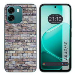 Funda Silicona para Oppo A6 4G / 5G diseño Ladrillo 02...