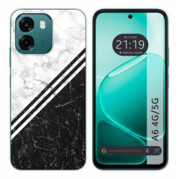 Funda Silicona para Oppo A6 4G / 5G diseño Mármol 01 Dibujos