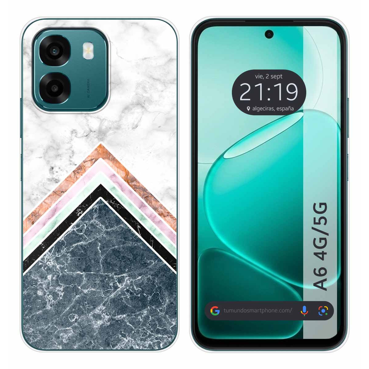 Funda Silicona para Oppo A6 4G / 5G diseño...