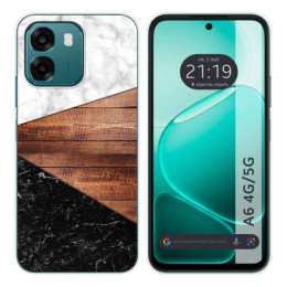 Funda Silicona para Oppo A6 4G / 5G diseño Mármol 11 Dibujos