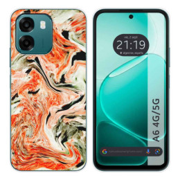 Funda Silicona para Oppo A6 4G / 5G diseño Mármol 12 Dibujos