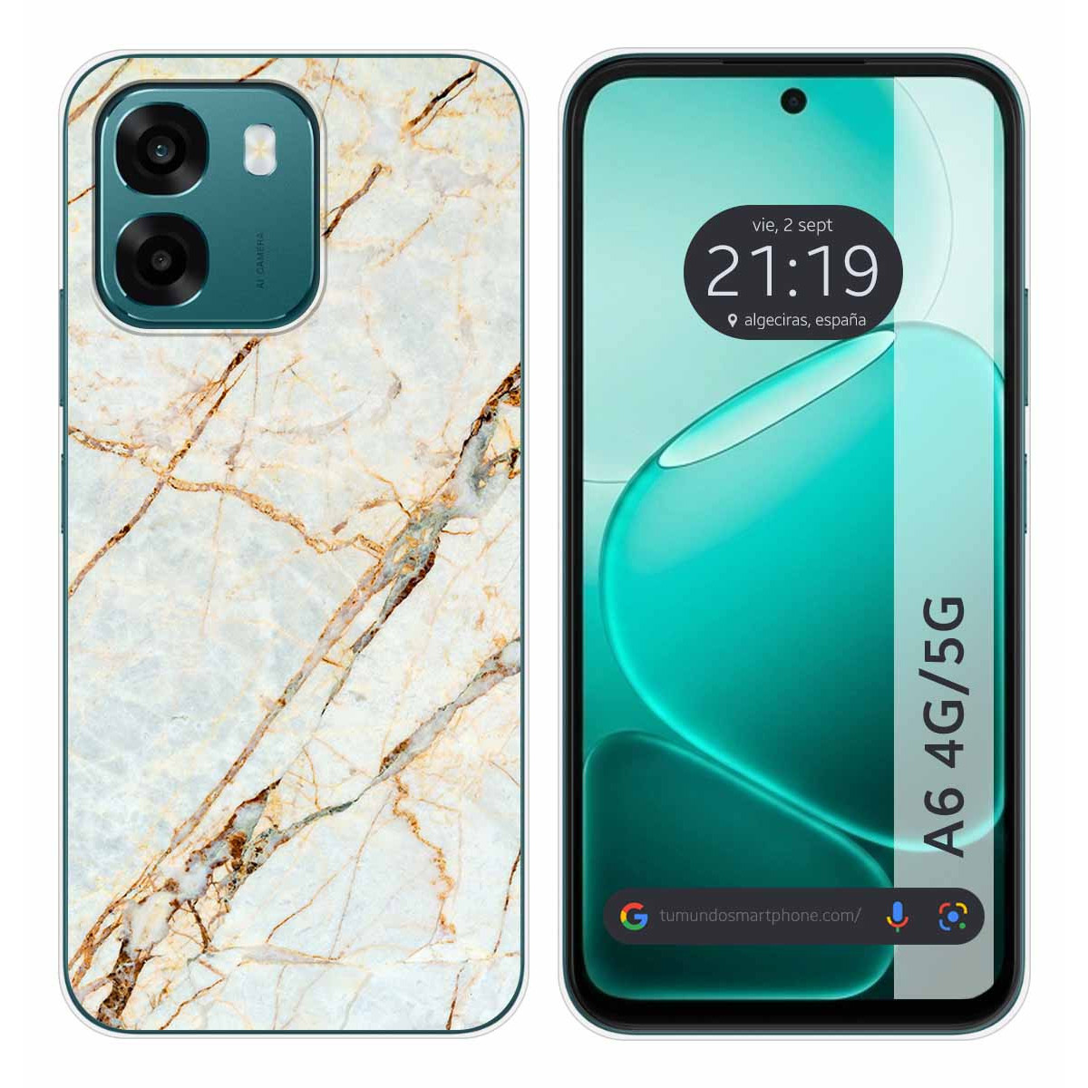 Funda Silicona para Oppo A6 4G / 5G diseño...
