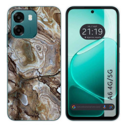 Funda Silicona para Oppo A6 4G / 5G diseño Mármol 14 Dibujos