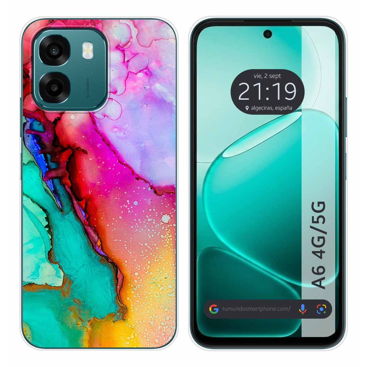 Funda Silicona para Oppo A6 4G / 5G diseño...