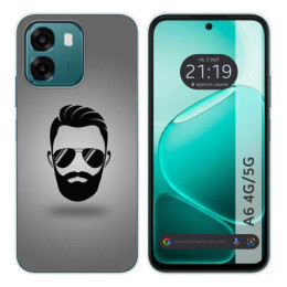 Funda Silicona para Oppo A6 4G / 5G diseño Barba Dibujos