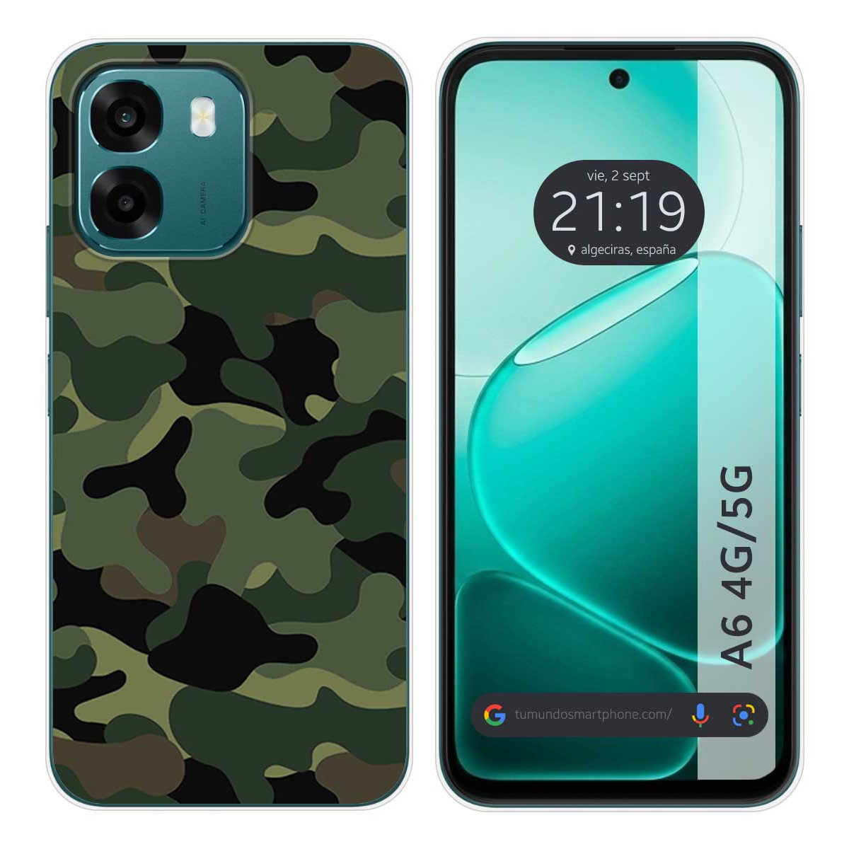Funda Silicona para Oppo A6 4G / 5G diseño...
