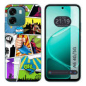 Funda Silicona para Oppo A6 4G / 5G diseño Comic Dibujos