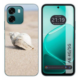 Funda Silicona para Oppo A6 4G / 5G diseño Concha Dibujos