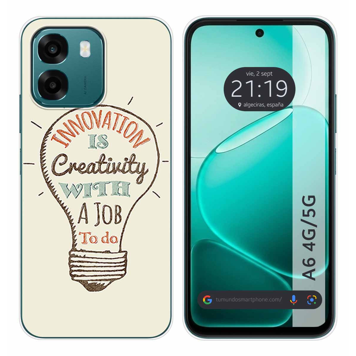 Funda Silicona para Oppo A6 4G / 5G diseño...