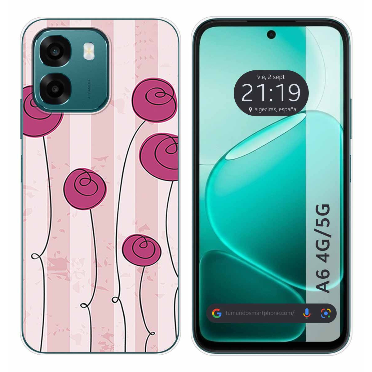 Funda Silicona para Oppo A6 4G / 5G diseño...