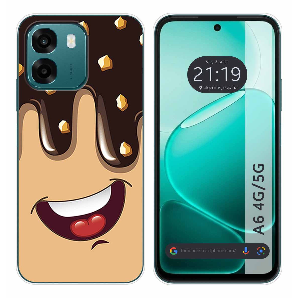 Funda Silicona para Oppo A6 4G / 5G diseño...