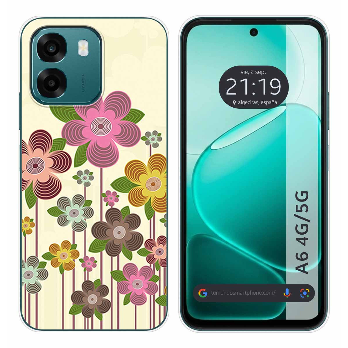 Funda Silicona para Oppo A6 4G / 5G diseño...