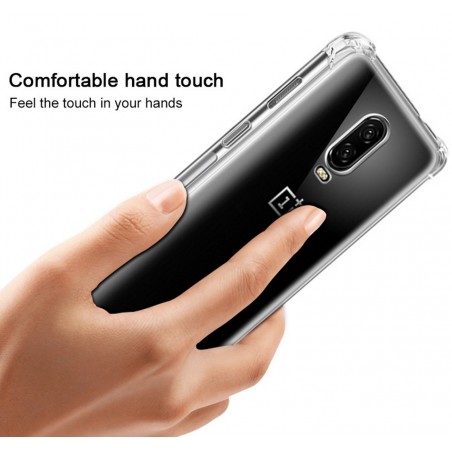 Funda Gel Tpu Anti-Shock Transparente para Oneplus 6T