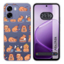 Funda Silicona Transparente para Oppo A6x / A6k diseño Capibara 01 Dibujos