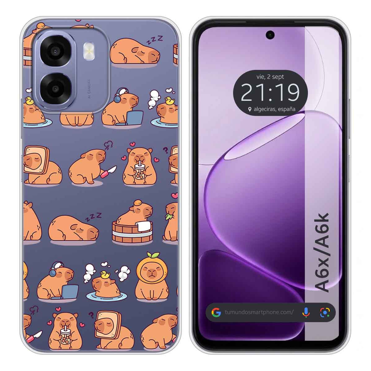 Funda Silicona Transparente para Oppo A6x / A6k...