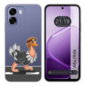 Funda Silicona Transparente para Oppo A6x / A6k diseño Avestruz Dibujos
