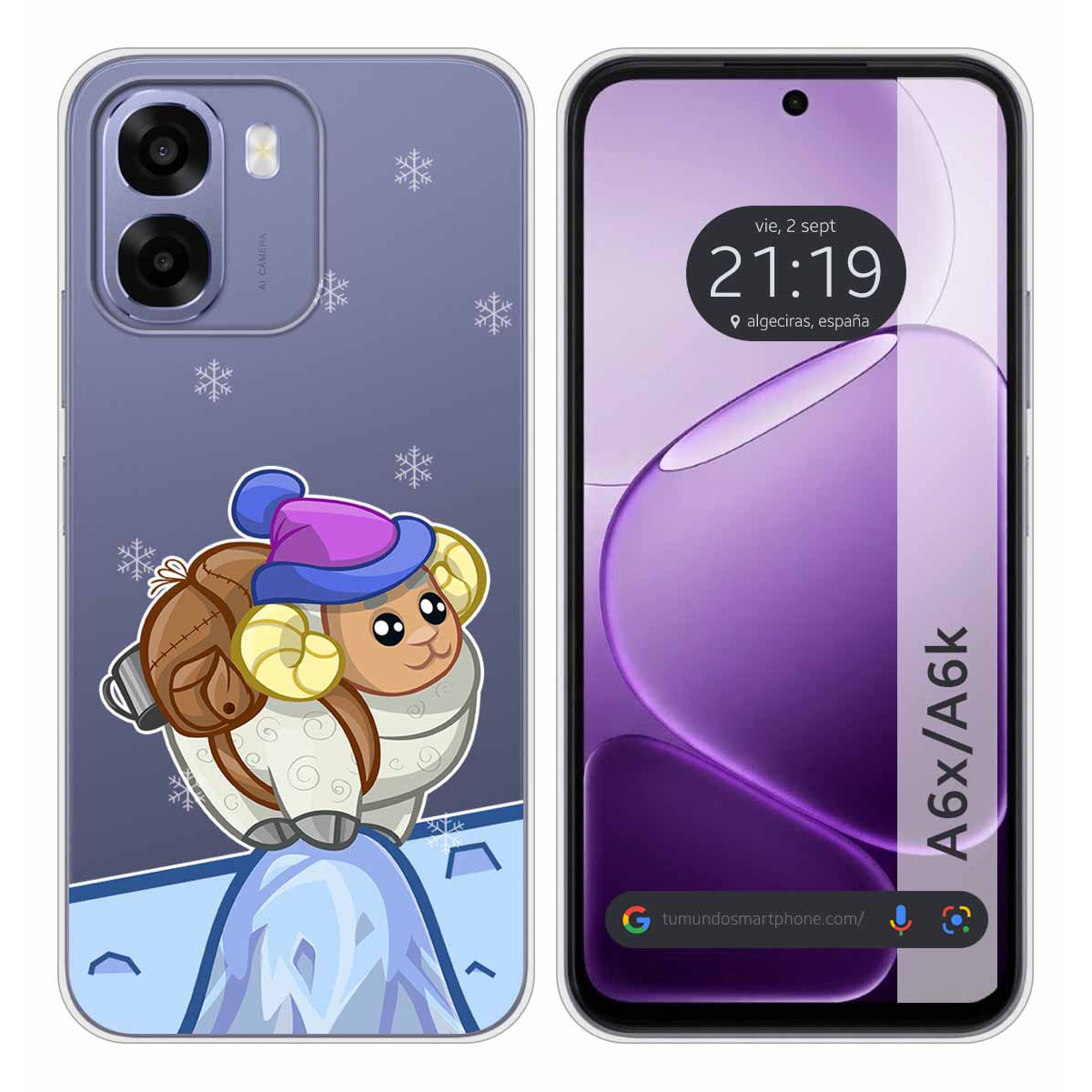 Funda Silicona Transparente para Oppo A6x / A6k...