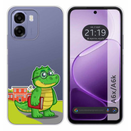 Funda Silicona Transparente para Oppo A6x / A6k diseño...
