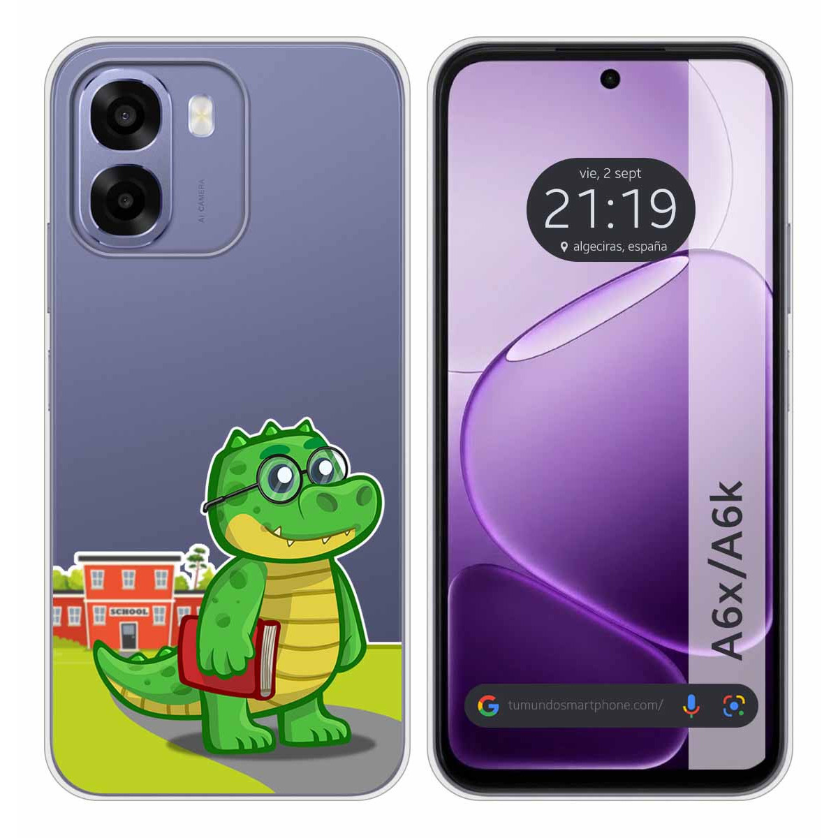 Funda Silicona Transparente para Oppo A6x / A6k...