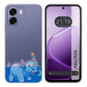 Funda Silicona Transparente para Oppo A6x / A6k diseño Hipo Dibujos