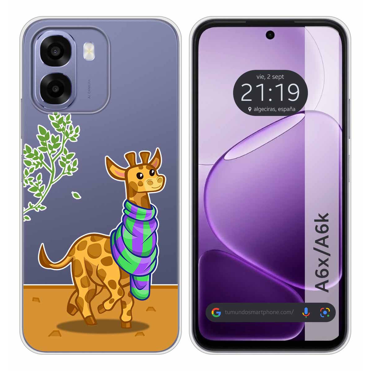 Funda Silicona Transparente para Oppo A6x / A6k...