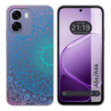 Funda Silicona Transparente para Oppo A6x / A6k diseño Mandala Dibujos