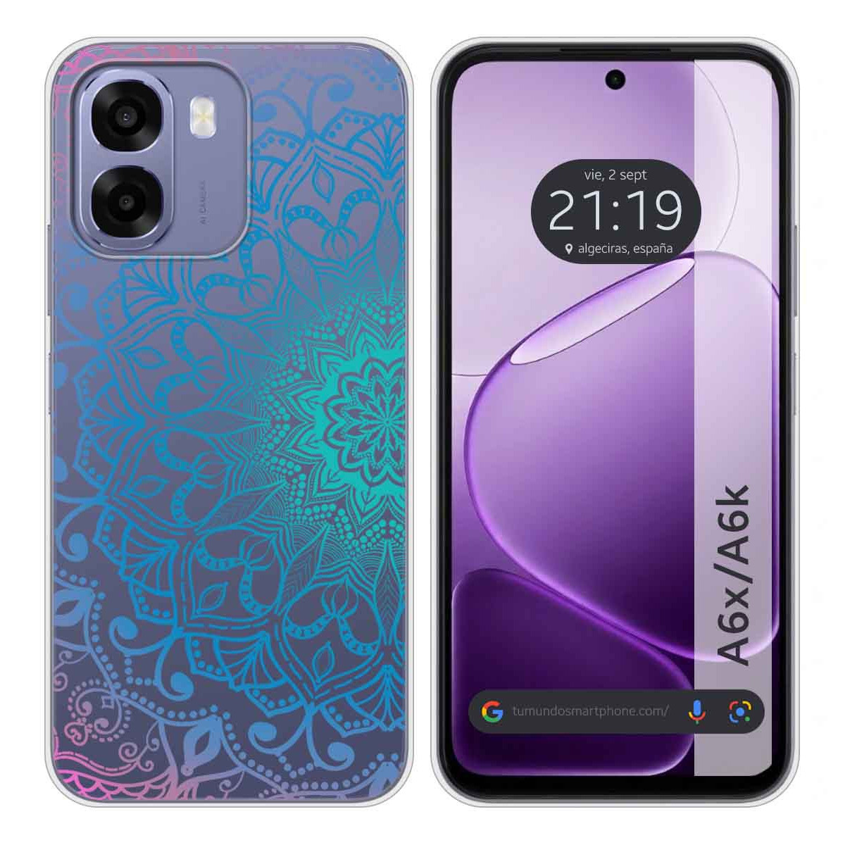 Funda Silicona Transparente para Oppo A6x / A6k...
