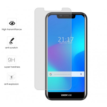Protector Cristal Templado para Doogee X70 Vidrio