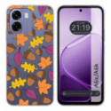 Funda Silicona Transparente para Oppo A6x / A6k diseño Otoño Dibujos
