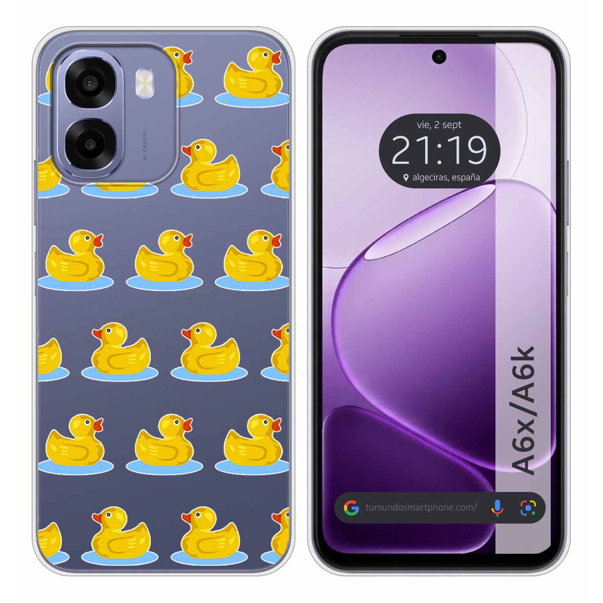 Funda Silicona Transparente para Oppo A6x / A6k...