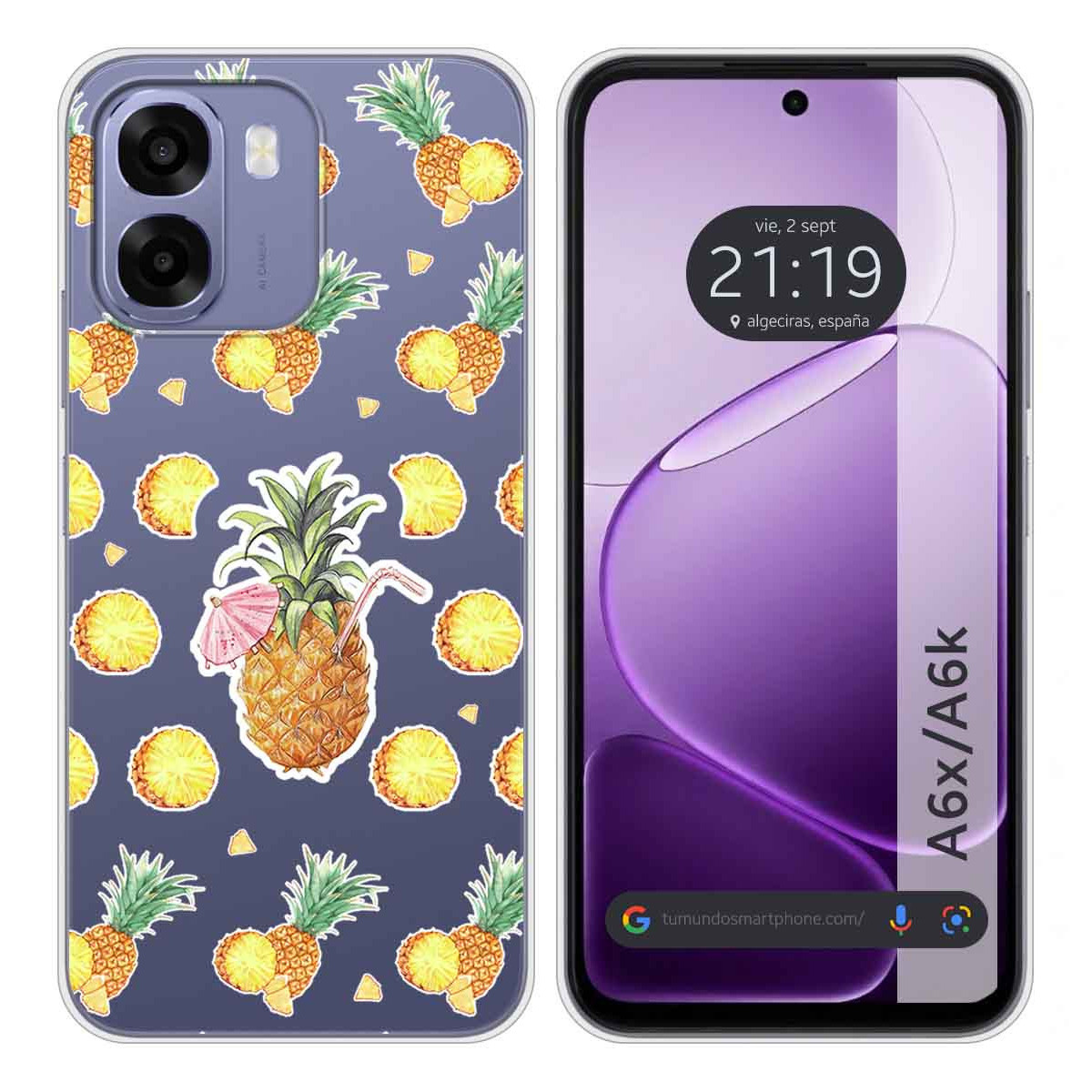 Funda Silicona Transparente para Oppo A6x / A6k...