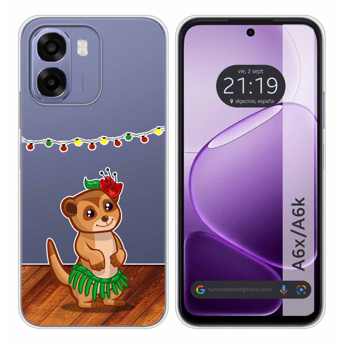 Funda Silicona Transparente para Oppo A6x / A6k...