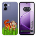 Funda Silicona Transparente para Oppo A6x / A6k diseño Tigre Dibujos