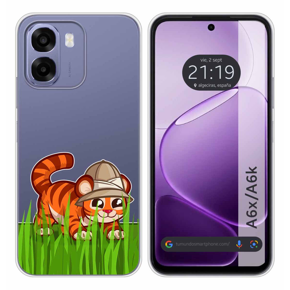 Funda Silicona Transparente para Oppo A6x / A6k...