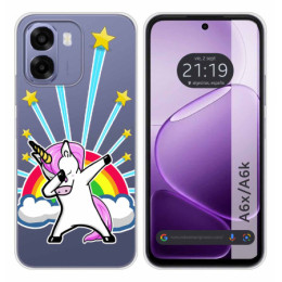 Funda Silicona Transparente para Oppo A6x / A6k diseño...